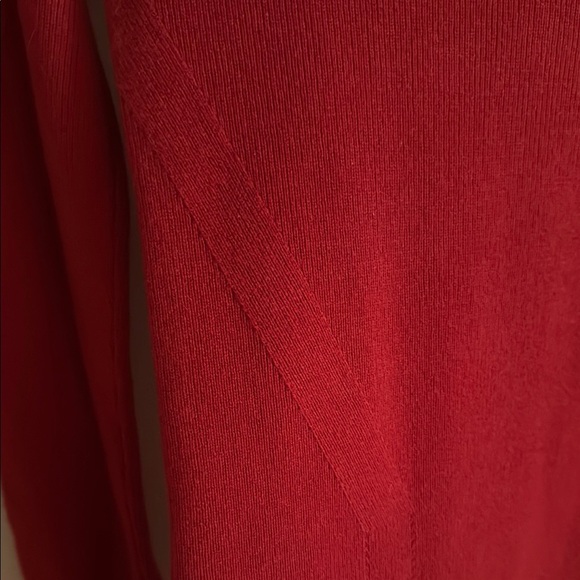 Rag & Bone Red 🐢 Turtle Neck Sweater Knit- new without tags! - Picture 6 of 7